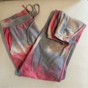 SUPER SOFT watercolor/tie dye pull over sweatpants